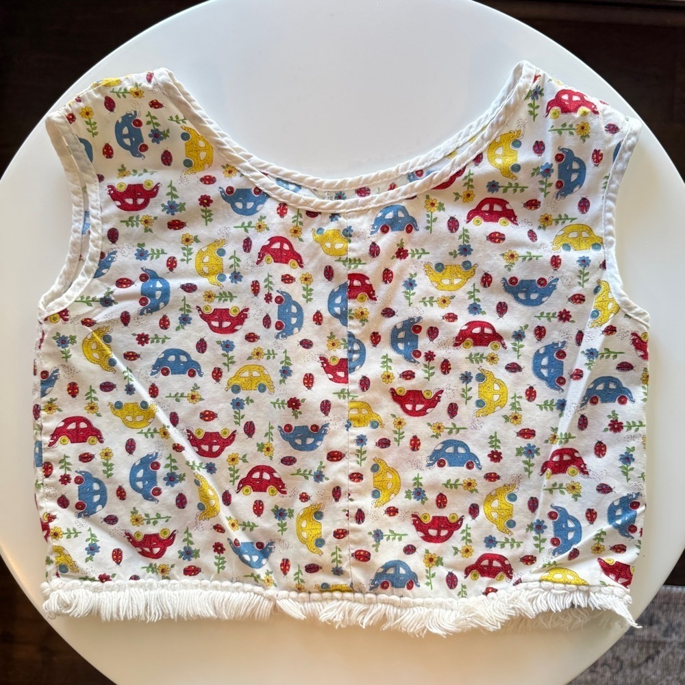 Retro Baby Tank Top With Volkswagen Buggies - Picture 2 of 6